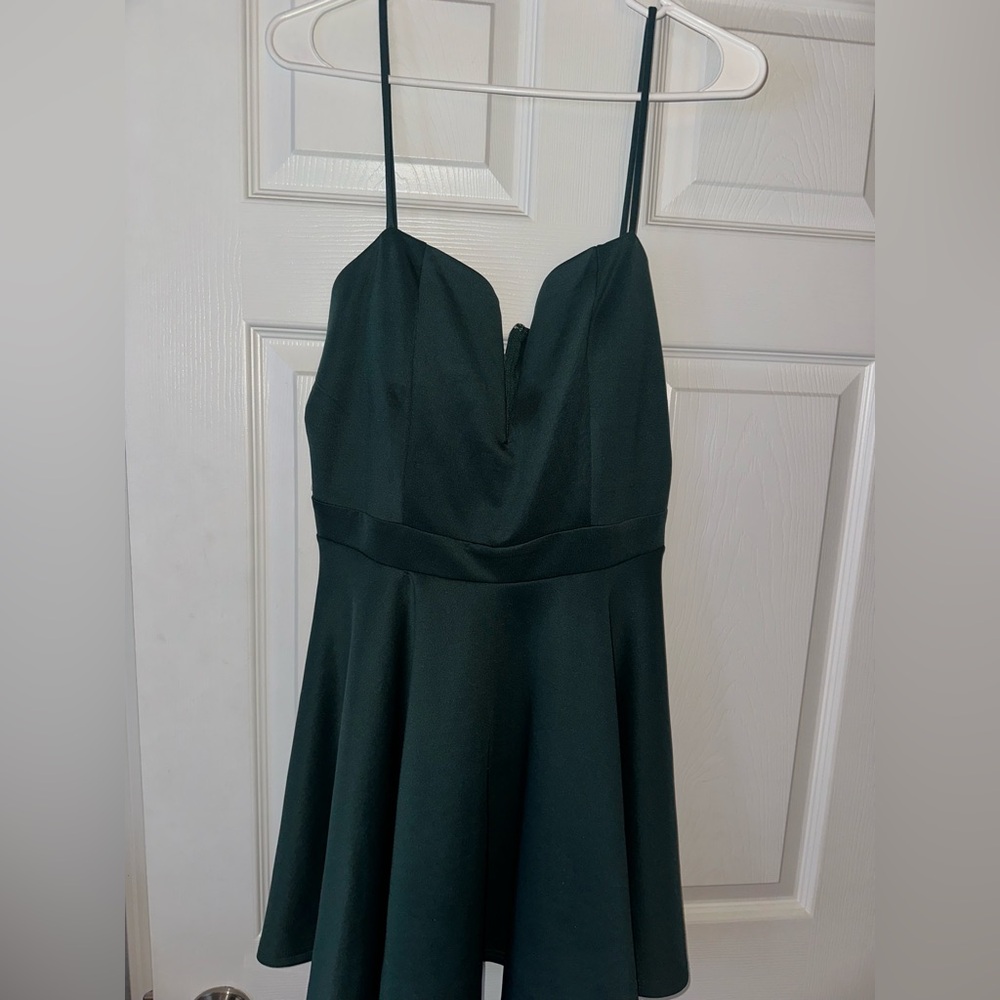 Charlotte Russe Dark Green Dress NWT